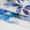 1 Yard Medium Weight Linen Fabric Wisteria Blue White Wild Roses Floral 58 inch Width